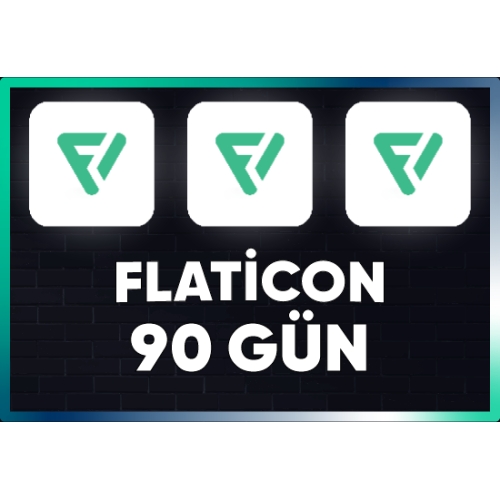  ⚡ FLATİCON  90 GÜN ⚡